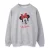 Disney Dames/Dames Minnie Mouse Gezicht Heather Sweatshirt (Heide Grijs)