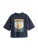 Next Shirt ‘Chippy Tea Frankie Thorpe’  navy / hemelsblauw / geel / zwart