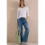 Basic shirt met lange mouwen en ronde hals