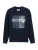 TOM TAILOR DENIM Sweatshirt  navy / smoky blue / grijs / wit