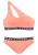 Elbsand Bikini  zalm roze / zwart