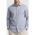 Calvin Klein Regular Perf Solid Shirt Teal Blue