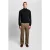 Lyle & Scott Mesh Logo Knitted Track Jacket Jet Black