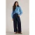 White Stuff Pauline Embroidered Top Denim Multi