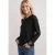 Longsleeve met ronde hals en kant