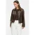 VILA imitatieleren jas – bruin