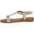 SUB55 Sandalen Plat Sandalen Plat – goudkleur –