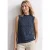 Street One Dames Top met col en print in Blauw