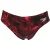 Speedo Heren Allover Zwemshort (Zwart/Rood)
