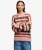 Slouchy Gestreepte Gebreide Trui Relaxed Pasvorm Pink
