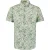 No Excess Shirt short sleeve allover printed green