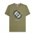 Lambretta Heren Target Kwadrant Groot & Lang T-Shirt (Khaki)