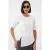 Ronde Hals Knopblouse