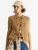 Bianco Lucci Gebreide bodywarmer  camel