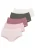 LASCANA Slip  olijfgroen / rosé / eosine / pastelroze / wit