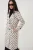 Gestrikte Lange Mouwen Trenchcoat