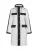 Karl Lagerfeld Functionele mantel  zwart / transparant