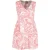 Dolce & Gabbana mini-jurk van roze polyester met bloemenjacquardprint