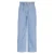 B.Nosy Patricia gestreepte straight leg jeans light blue denim