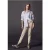 Street One Studio Dames Broek in velourslook in Beige