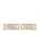 Cheeky Chain Munich Schoen accessoires ‘Baguette’  goud / transparant