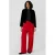 s.Oliver straight regular waist casual broek rood