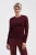 Lady Day Joss Paisley L21.201.3570 T-shirt Lange Mouw Wine