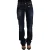 GF Ferre Donkerblauwe Gewassen Mid Waist Katoenen Denim Rechte Jeans