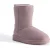 Aus Wooli “Bronte” Australia Mid Calf Zip, Lichtroze