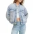 AllSaints Bella Diamond Jacket Light Indigo