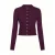 King Louie gebreide vest – paars