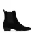 Manfield suède chelsea boots zwart