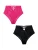 Next Slip  fuchsia / zwart