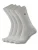 QOLONIA Sokken ‘Business Anzugsocken’  lichtgrijs
