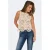 ONLY top crochet ecru