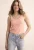Tramontana Singlet Lurex Tape Q11-19-401 Tops En Singlets 003245-peachinfusion