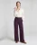 Msch Copenhagen Mschmacy Michelle Hw Wide Pants Regular 19447 Broek Potent Purple