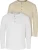 normani Shirt ‘Neuville’  beige / wit