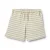 Wheat gestreept sweatshort beige/blauw