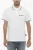 3-knopen piqué katoenen poloshirt in wit