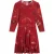 Ted Baker Mini-jurk Met Mesh En Geplooide Schouders, In Rood, In Skaterstijl