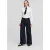 Karl Lagerfeld Mid Rise Wide Leg Denim Pants Dark Blue