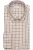 Seidensticker Flanellen Overhemd beige, Ruit