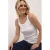 Kaffe singlet KAcarna wit