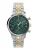 TIMEX Analoog horloge  goud / groen / zilver