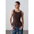 Aangesneden Mouwloze Crêpe Peplum Blouse
