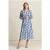 POM Amsterdam Dress – Georgie Flower Aqua