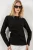 Dames Longsleeve T-shirt met Strikdetail