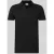 lindbergh Slim fit Poloshirt met V-hals