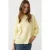 Oversized trui van ribgebreid materiaal met ronde hals